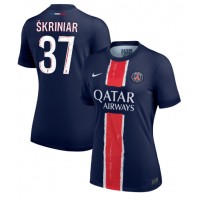 Paris Saint-Germain Milan Skriniar #37 Kotipaita Naiset 2024-25 Lyhythihainen